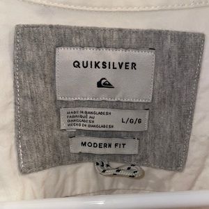 Men’s Quicksilver Short Sleeve Button Down